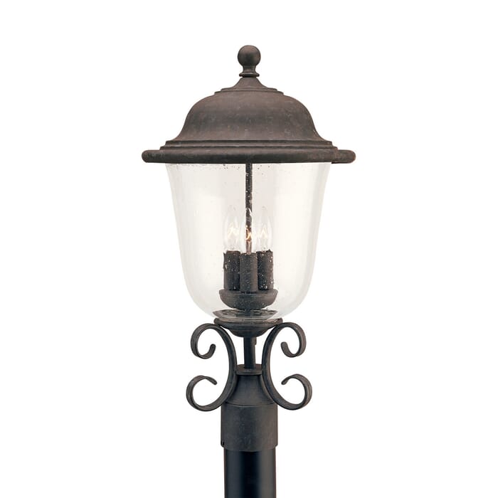 Sea Gull Trafalgar 3-Light 23" Outdoor Post Light in Oxidized Bronze Sea Gull Trafalgar 3-Light 23" Outdoor Post Light in Oxidized Bronze