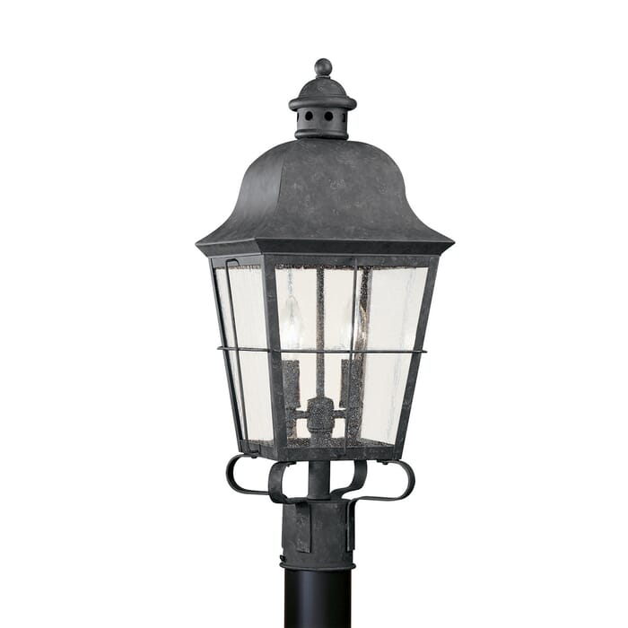 Sea Gull Chatham 2-Light 23" Outdoor Post Light in Oxidized Bronze Sea Gull Chatham 2-Light 23" Outdoor Post Light in Oxidized Bronze