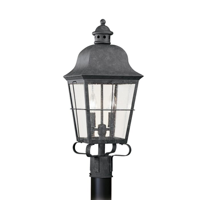 Sea Gull Chatham 2-Light 23" Outdoor Post Light in Oxidized Bronze Sea Gull Chatham 2-Light 23" Outdoor Post Light in Oxidized Bronze