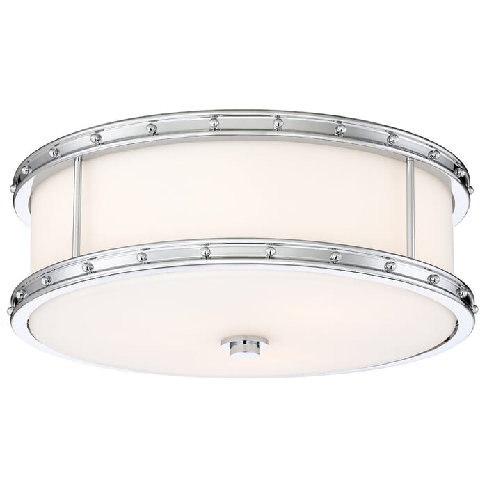 Minka Lavery Rivets LED Ceiling Light in Chrome Minka Lavery Rivets LED Ceiling Light in Chrome