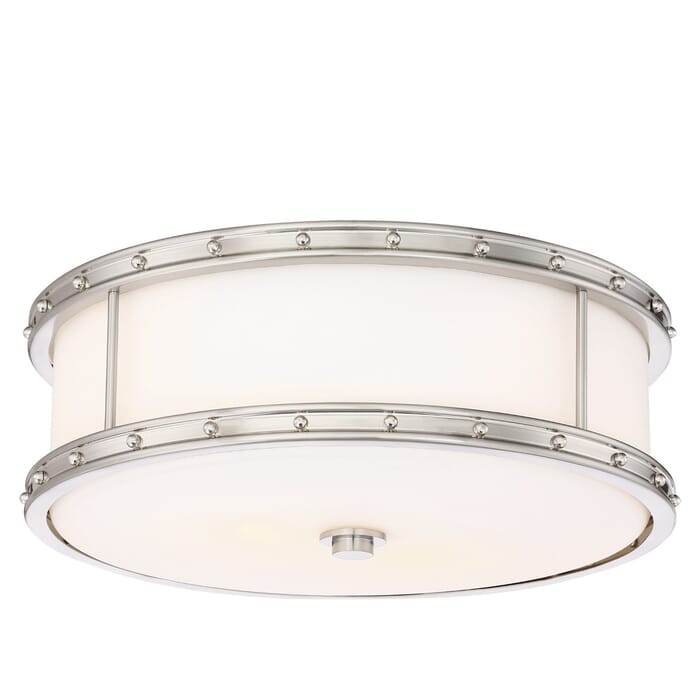Minka Lavery Rivets LED Ceiling Light in Brushed Nickel Minka Lavery Rivets LED Ceiling Light in Brushed Nickel