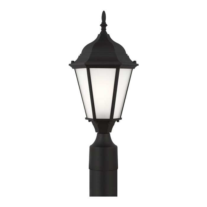 Sea Gull Bakersville Outdoor Post Light in Black Sea Gull Bakersville Outdoor Post Light in Black