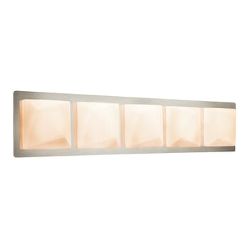 Elan Kapture 10-Light Bathroom Vanity Light in Chrome