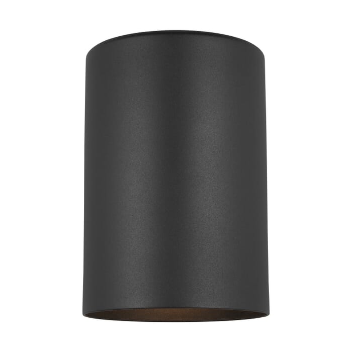 Outdoor Cylinders 1-Light LED Outdoor Wall Lantern in Black Outdoor Cylinders 1-Light LED Outdoor Wall Lantern in Black