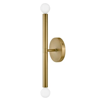 Lark Millie 2-Light Wall Sconce in Lacquered Brass