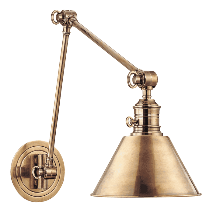 Hudson Valley Garden City 23" Wall Sconce in Aged Brass Hudson Valley Garden City 23" Wall Sconce in Aged Brass