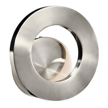 Elan Fornello 9.5" LED Round Wall Sconce in Brushed Aluminum