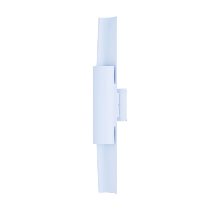 Alumilux Runway 2-Light LED Outdoor Wall Sconce in White Alumilux Runway 2-Light LED Outdoor Wall Sconce in White