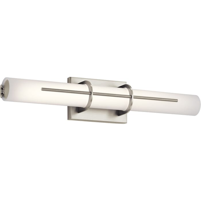 Elan Traverso 22" LED Bathroom Vanity Light in Brushed Nickel Elan Traverso 22" LED Bathroom Vanity Light in Brushed Nickel