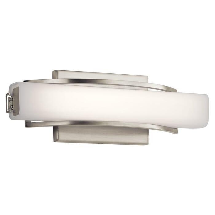Elan Rowan 13.25" LED Wall Sconce in Brushed Nickel Elan Rowan 13.25" LED Wall Sconce in Brushed Nickel