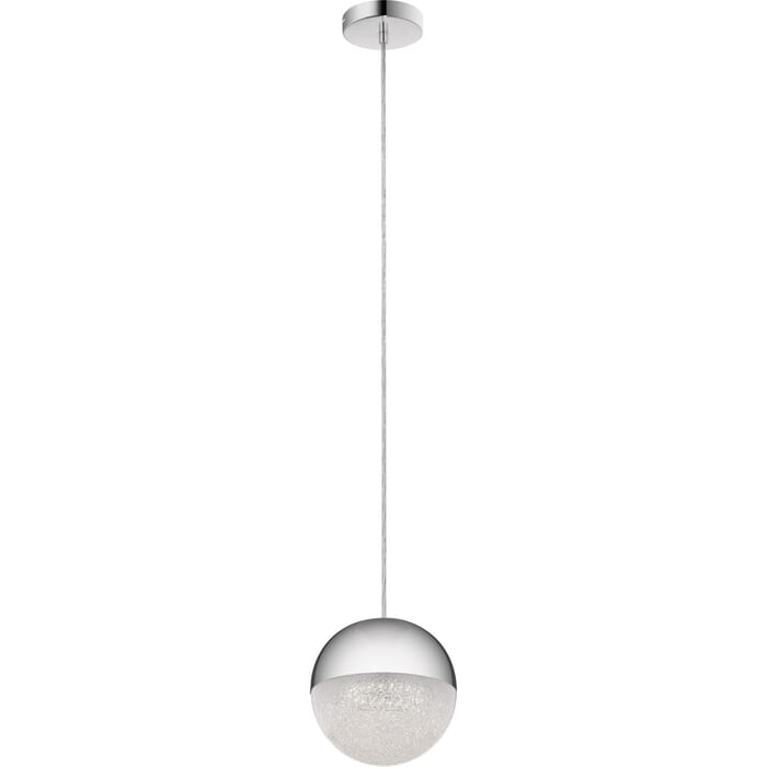 Elan Moonlit 7.75" LED Mini Pendant in Chrome Elan Moonlit 7.75" LED Mini Pendant in Chrome