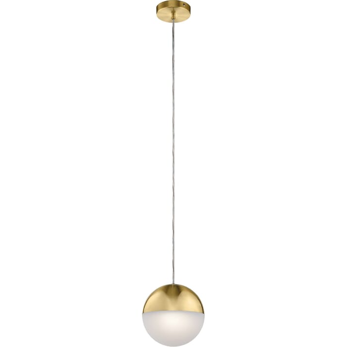 Elan Moonlit Contemporary Mini Pendant in Champagne Gold Elan Moonlit Contemporary Mini Pendant in Champagne Gold