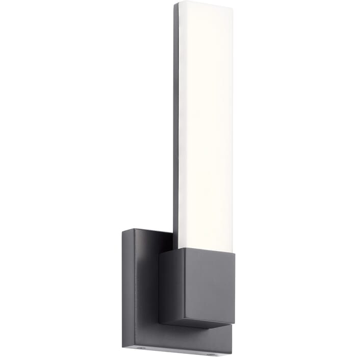 Elan Neltev 14.5" 2-Light LED White Acrylic Wall Sconce in Bronze Elan Neltev 14.5" 2-Light LED White Acrylic Wall Sconce in Bronze