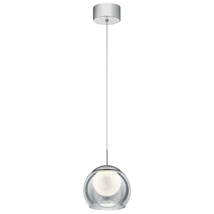 Elan Lexi 8" LED Mini Pendant in Chrome Elan Lexi 8" LED Mini Pendant in Chrome