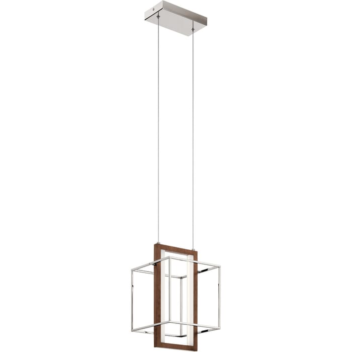 Elan Viho Contemporary Pendant in Polished Nickel Elan Viho Contemporary Pendant in Polished Nickel