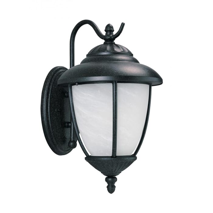 Sea Gull Yorktown 16" Outdoor Wall Light in Forged Iron Sea Gull Yorktown 16" Outdoor Wall Light in Forged Iron