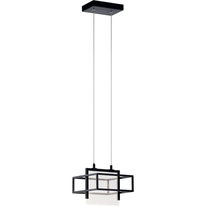 Elan Vega Contemporary Mini Pendant in Matte Black Elan Vega Contemporary Mini Pendant in Matte Black