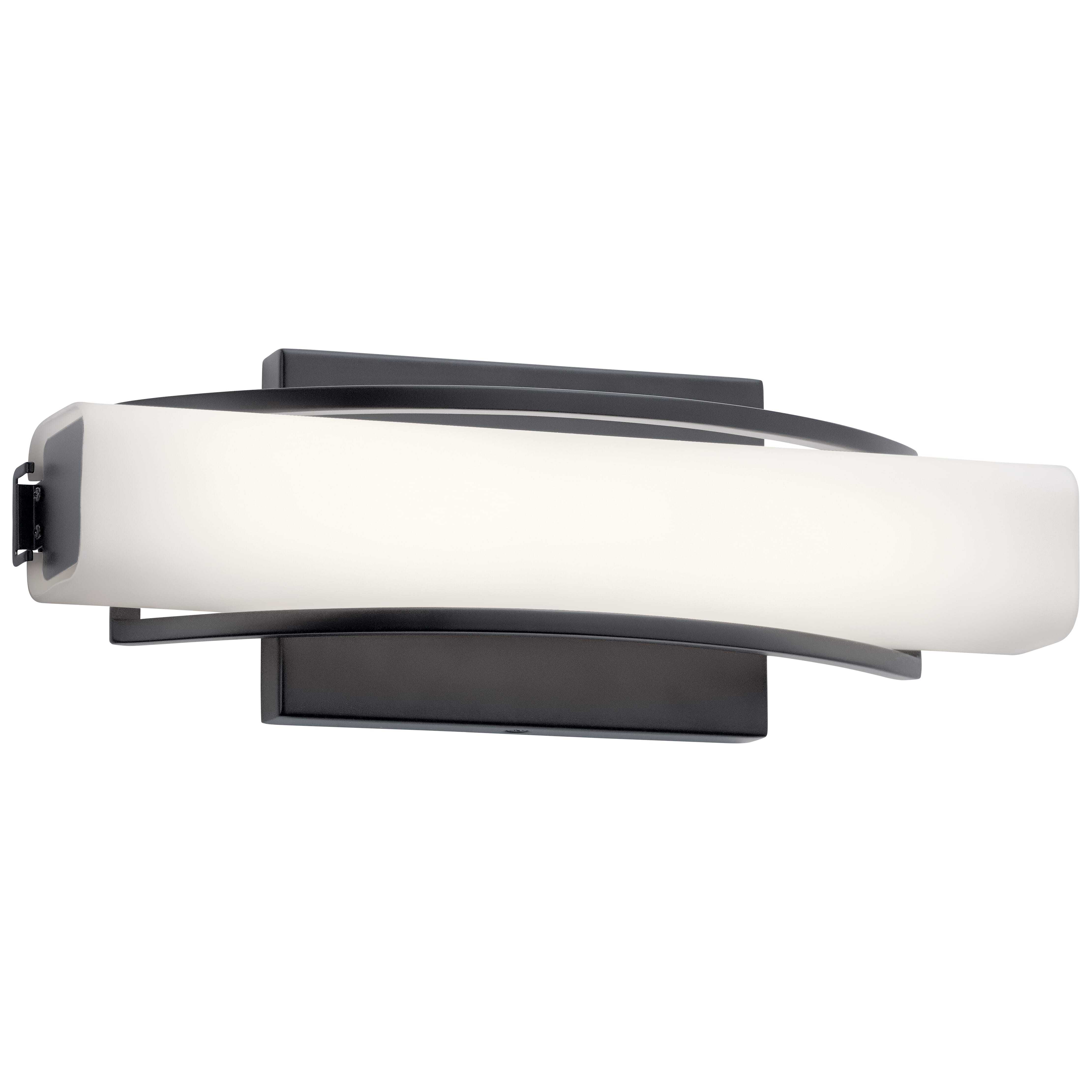 Modern 5" Wall Sconce in Matte Black - LightsOnline.com