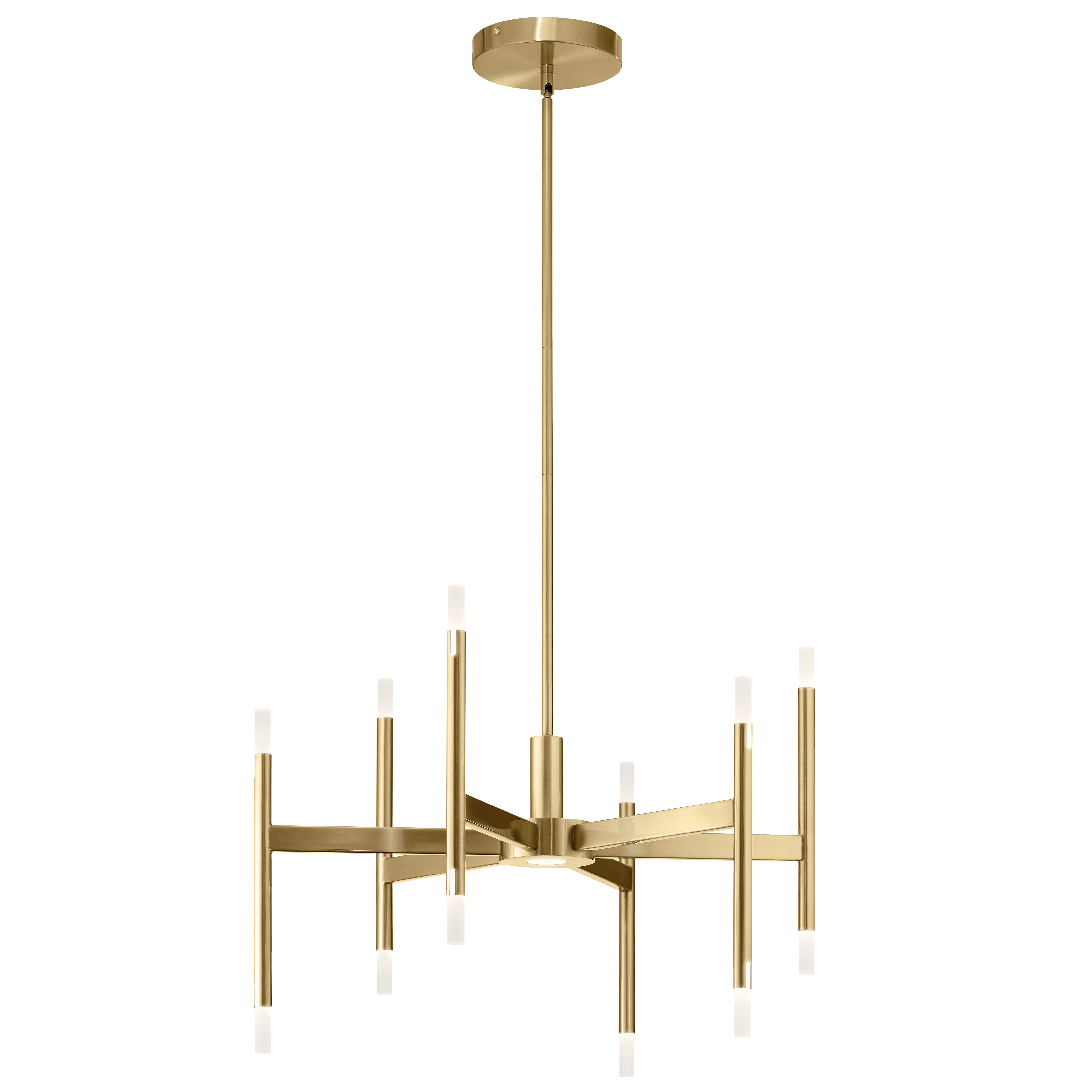 chandelier gold modern