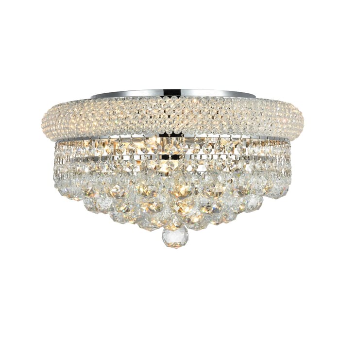 Primo 8-Light Flush Mount in Chrome Primo 8-Light Flush Mount in Chrome