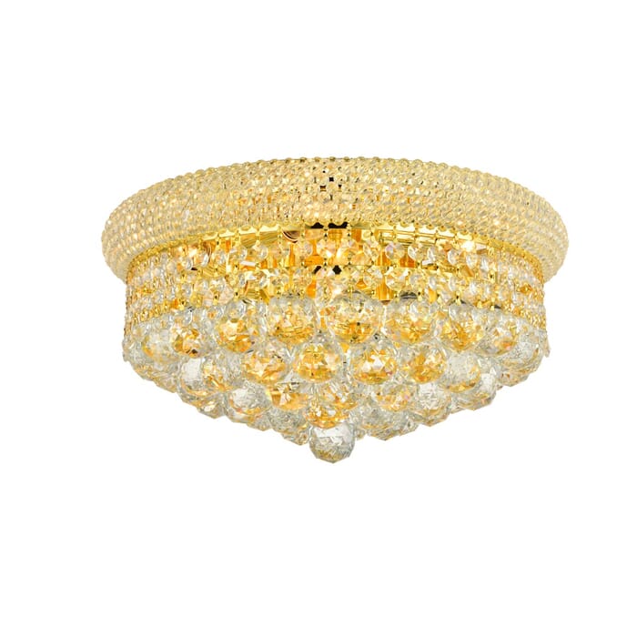 Primo 8-Light Flush Mount in Gold Primo 8-Light Flush Mount in Gold