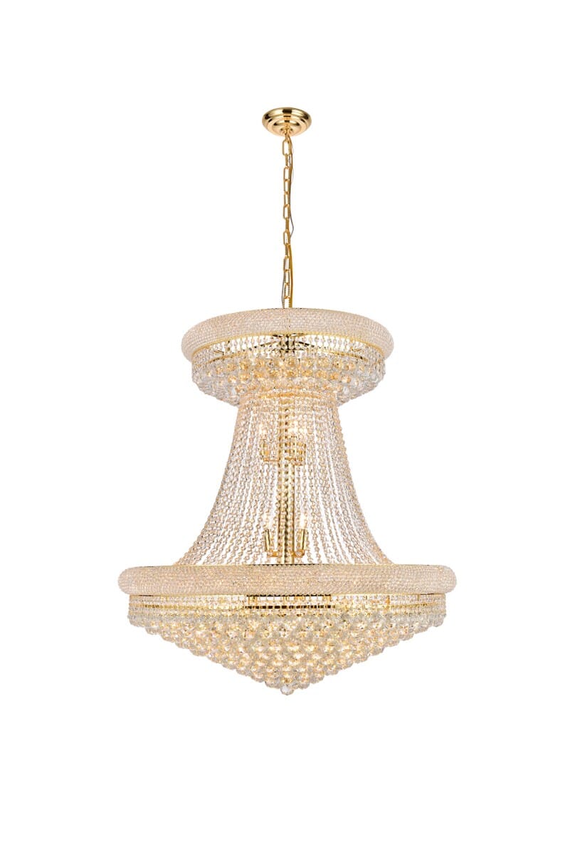 Primo 28-Light 2Chandelier in Gold