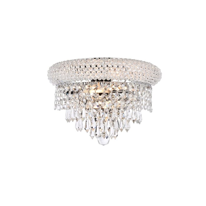 Primo 2-Light Wall Sconce in Chrome Primo 2-Light Wall Sconce in Chrome