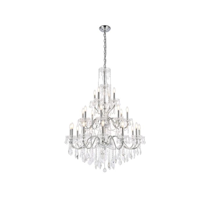 St. Francis 24-Light Chandelier in Chrome St. Francis 24-Light Chandelier in Chrome