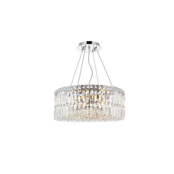 Maxime 12-Light Chandelier in Chrome Maxime 12-Light Chandelier in Chrome