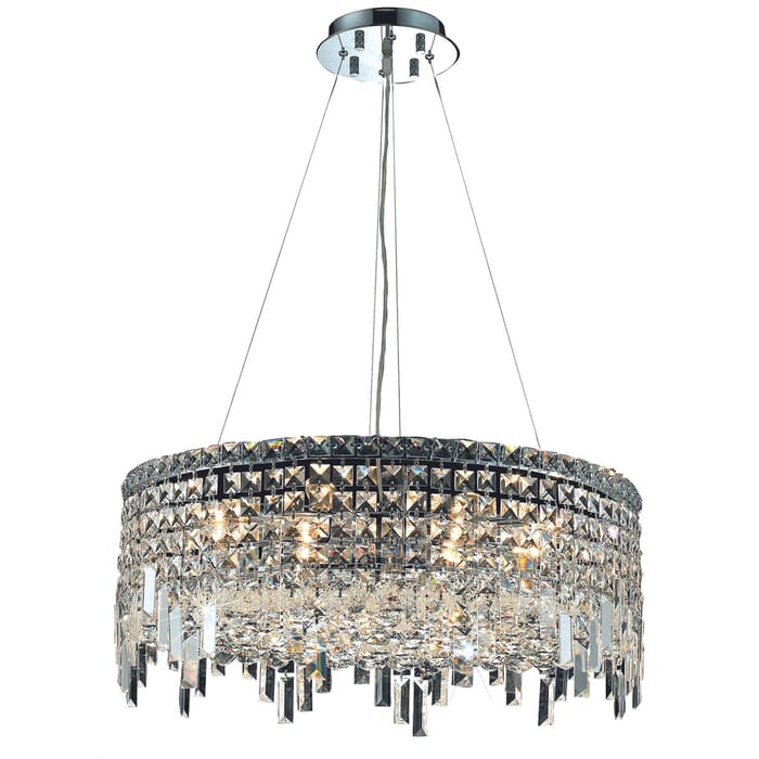 Maxime 12-Light Chandelier in Chrome Maxime 12-Light Chandelier in Chrome