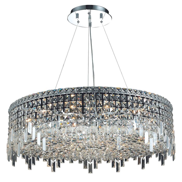 Maxime 18-Light Chandelier in Chrome Maxime 18-Light Chandelier in Chrome