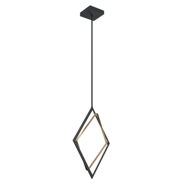 Elan Darski Transitional Pendant in Matte Black Elan Darski Transitional Pendant in Matte Black