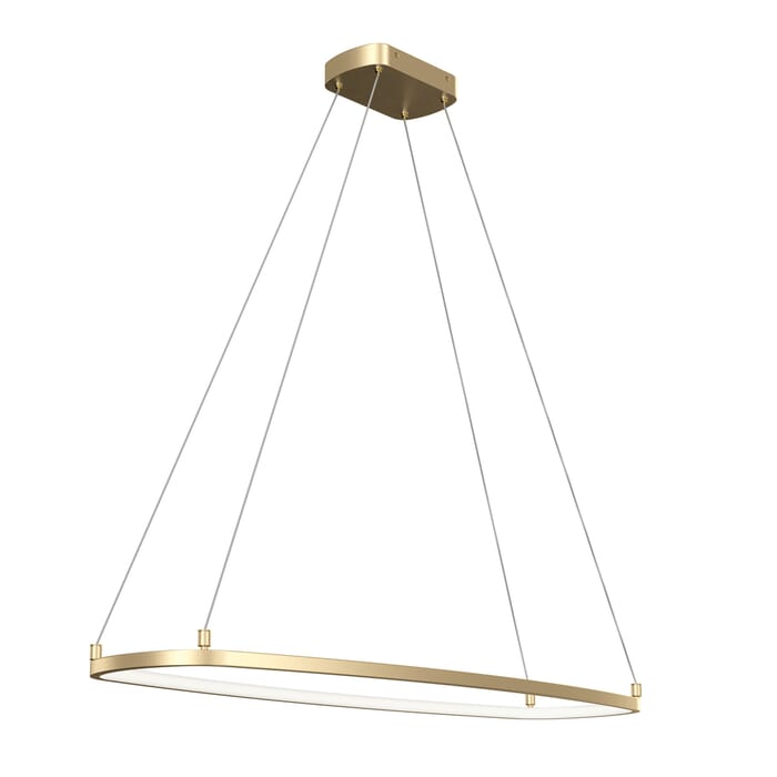 Elan Koloa Transitional Chandelier in Champagne Gold Elan Koloa Transitional Chandelier in Champagne Gold
