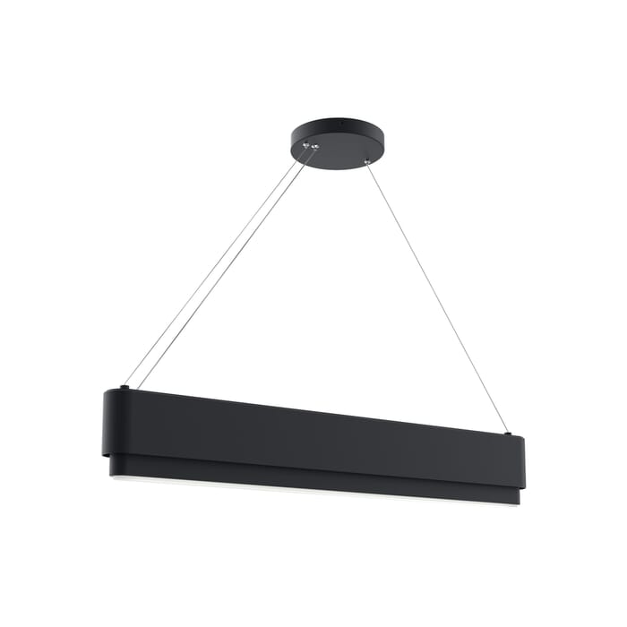 Elan Walman Industrial Chandelier in Matte Black Elan Walman Industrial Chandelier in Matte Black