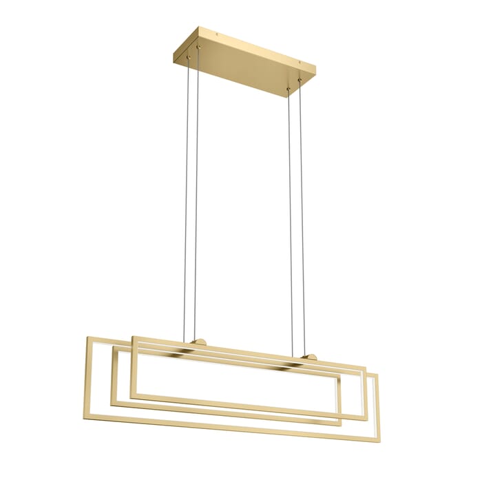 Elan Jestin 3-Light Transitional Chandelier in Champagne Gold Elan Jestin 3-Light Transitional Chandelier in Champagne Gold
