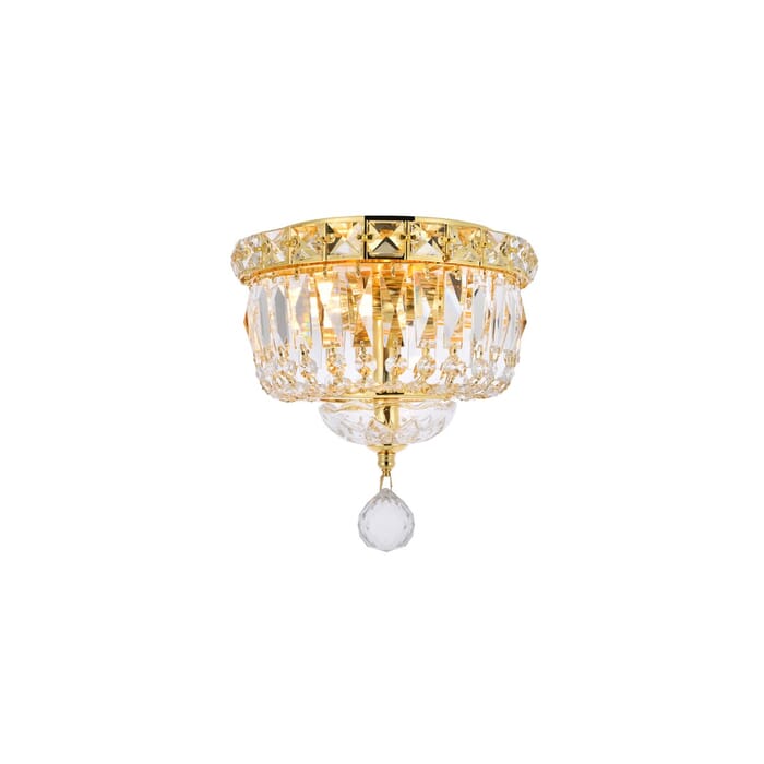 Tranquil 2-Light Two light Flush Mount in Gold Tranquil 2-Light Two light Flush Mount in Gold