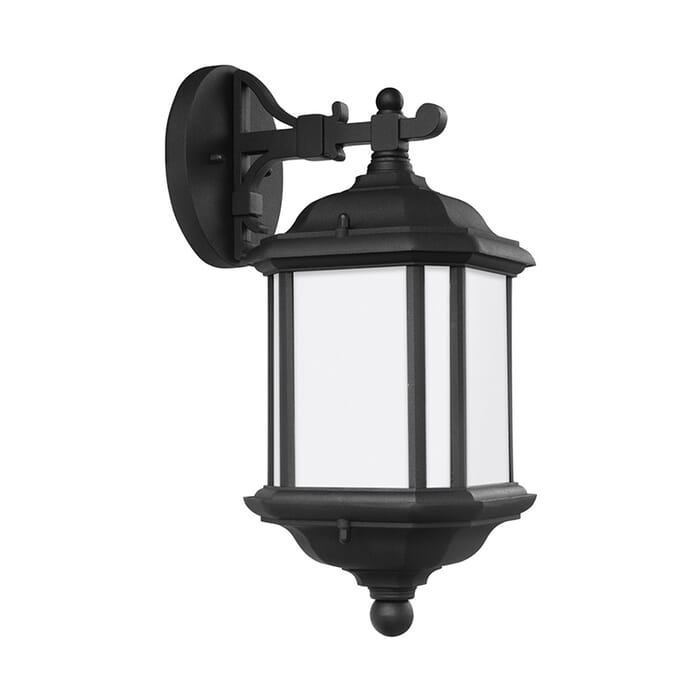 Sea Gull Kent 15" Outdoor Wall Light in Black Sea Gull Kent 15" Outdoor Wall Light in Black