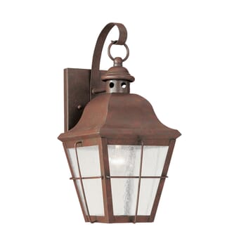 Sea Gull Chatham 15" Outdoor Wall Light in Weathered Copper