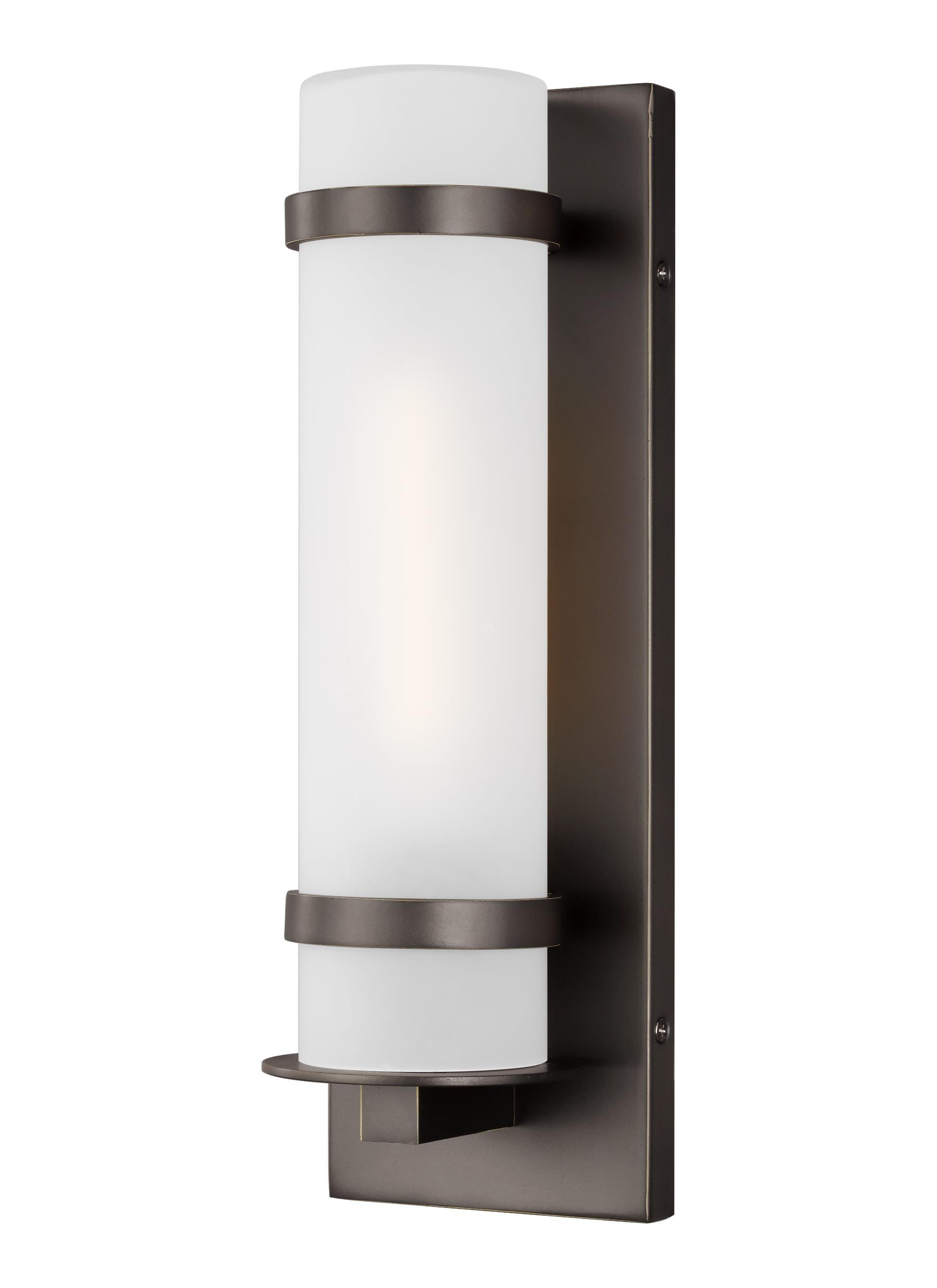 Alban LED Outdoor Wall Light in Antique Bronze