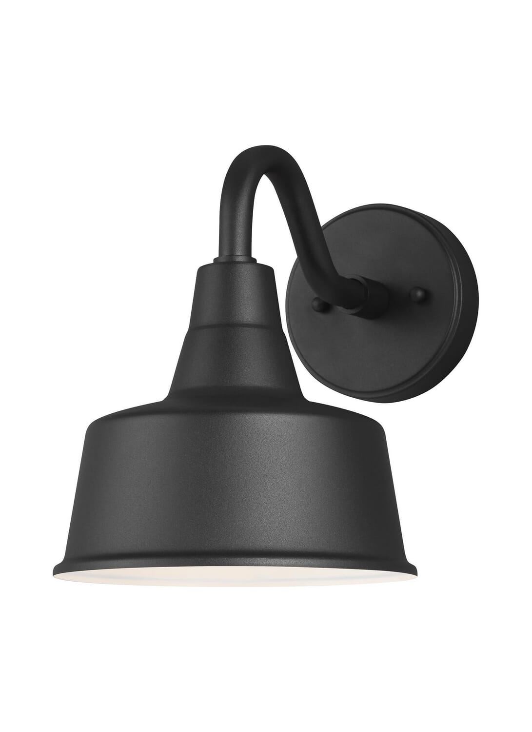 Barn Light 1-Light Outdoor Wall Lantern in Black
