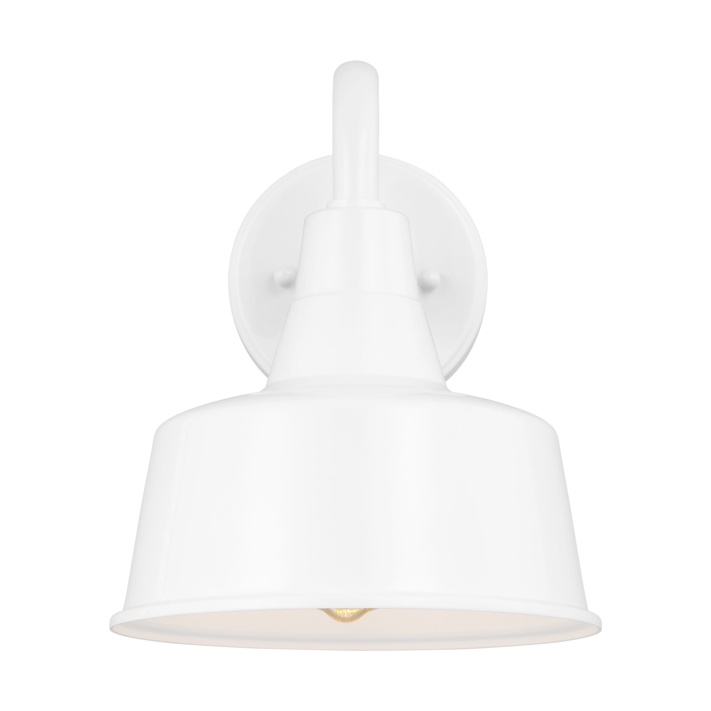 White outdoor deals barn light