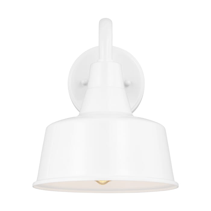 Sea Gull Barn Light Outdoor Wall Light in White Sea Gull Barn Light Outdoor Wall Light in White