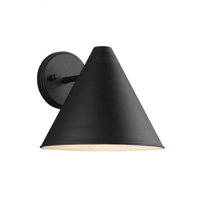 Sea Gull Crittenden 9" Outdoor Wall Light in Black Sea Gull Crittenden 9" Outdoor Wall Light in Black