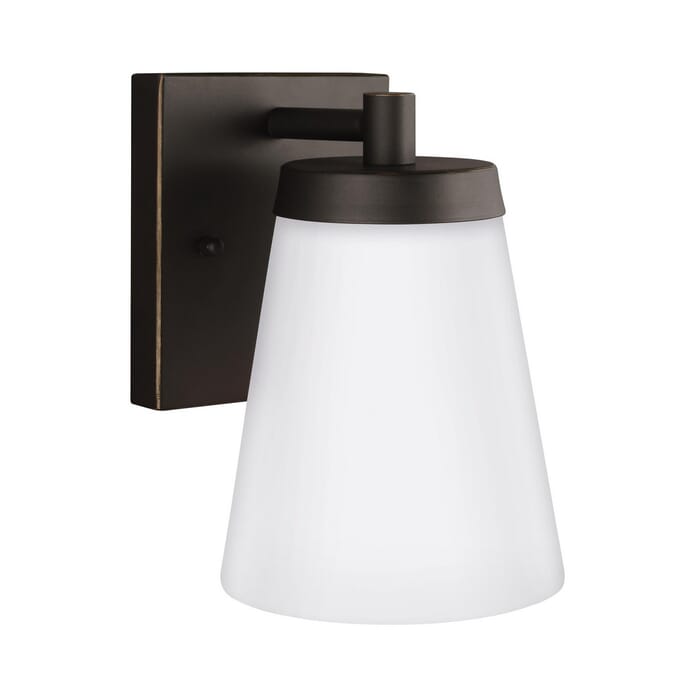 Sea Gull Renville 7" Outdoor Wall Light in Antique Bronze Sea Gull Renville 7" Outdoor Wall Light in Antique Bronze