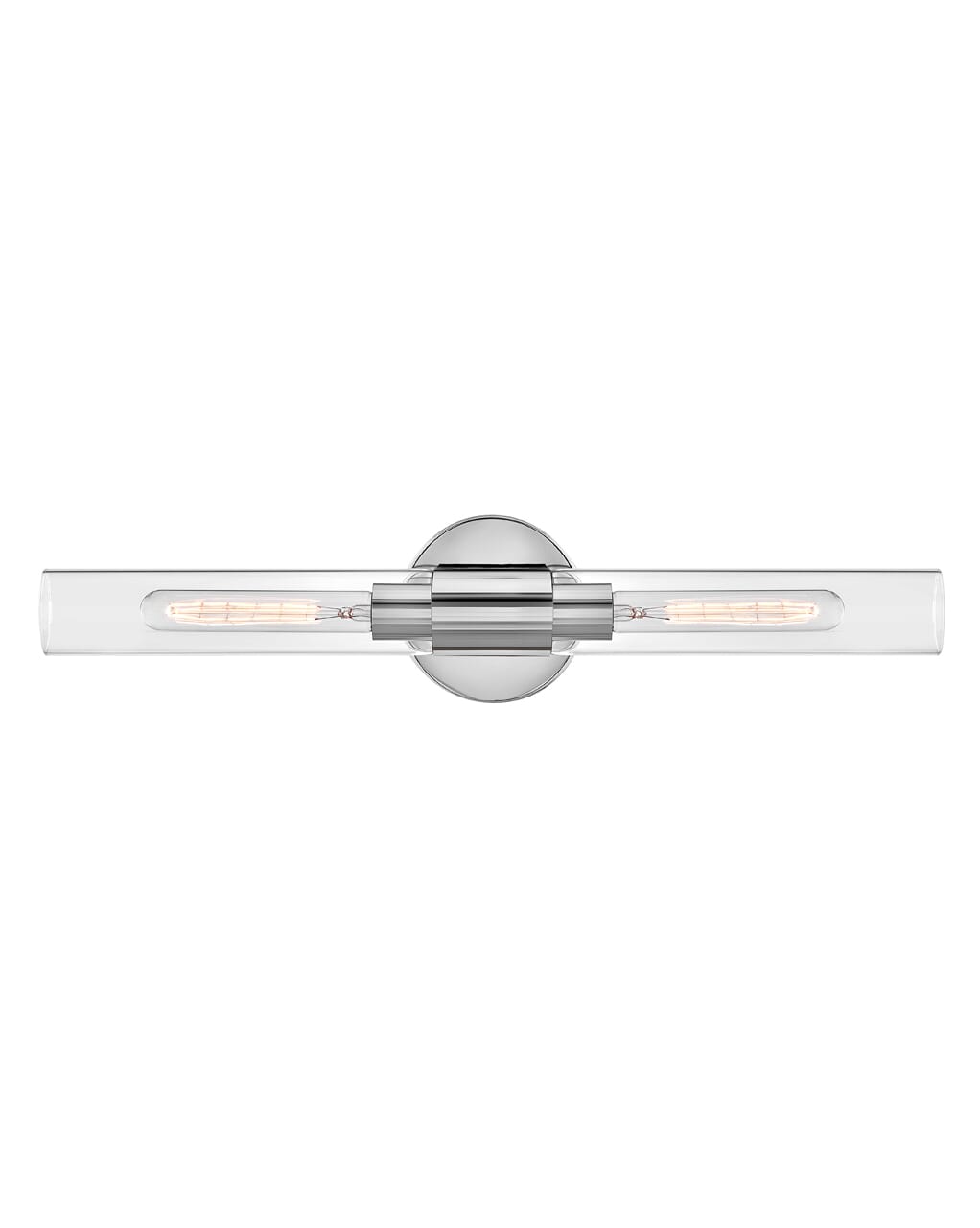 Lark Shea 2-Light Bathroom Vanity Light in Chrome