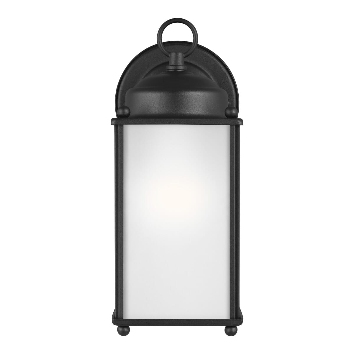 Sea Gull New Castle Outdoor Wall Light in Black