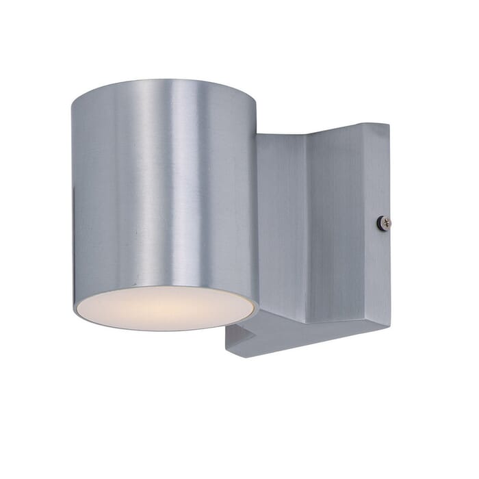 Maxim Lighting Lightray 2-Light LED Outdoor Wall Mount in Brushed Aluminum Maxim Lighting Lightray 2-Light LED Outdoor Wall Mount in Brushed Aluminum