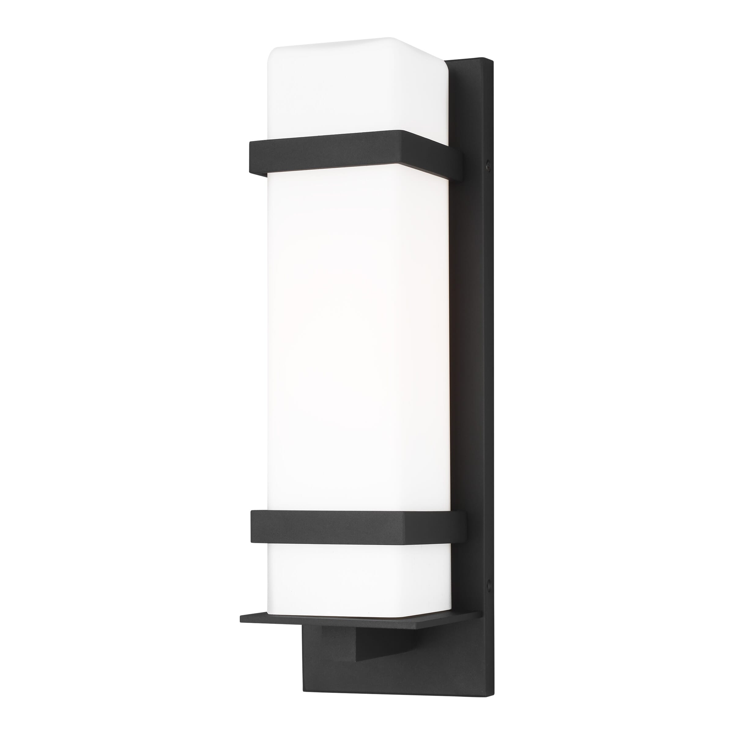 Alban Outdoor Wall Light in Black