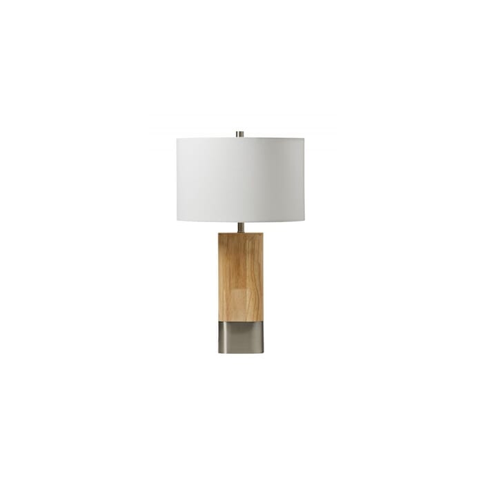 Craftmade Table Lamp in Brushed Polished Nickel Craftmade Table Lamp in Brushed Polished Nickel