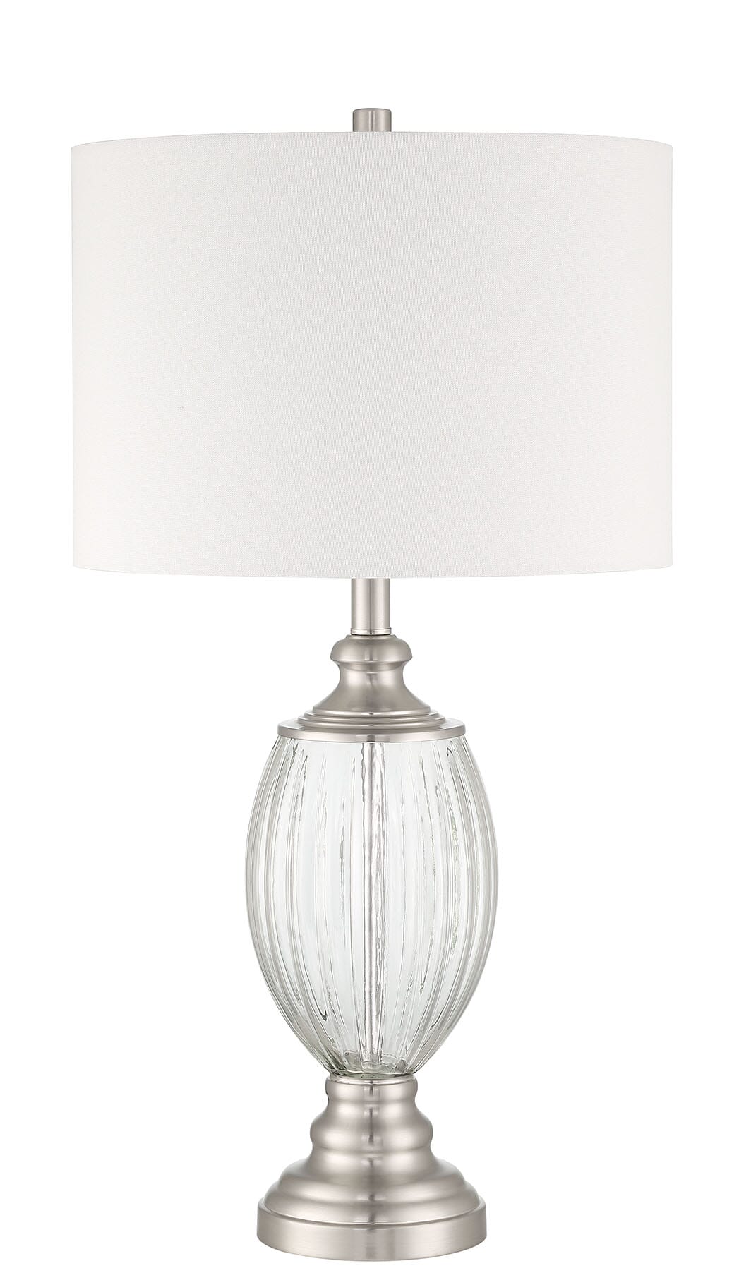 1-Light Table Lamp in Brushed Nickel